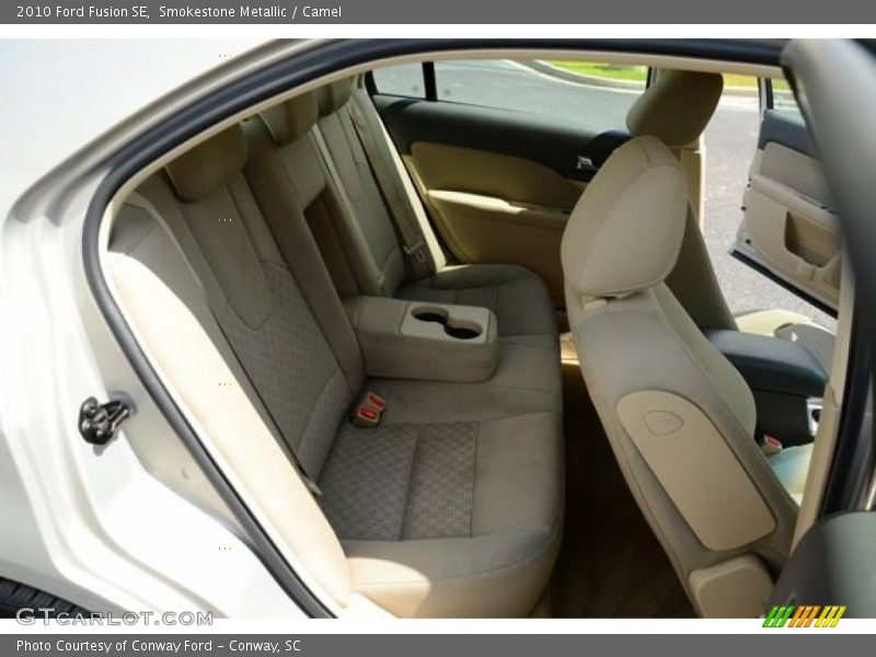 Smokestone Metallic / Camel 2010 Ford Fusion SE