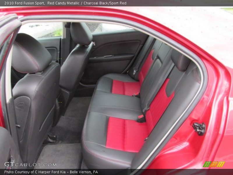 Rear Seat of 2010 Fusion Sport