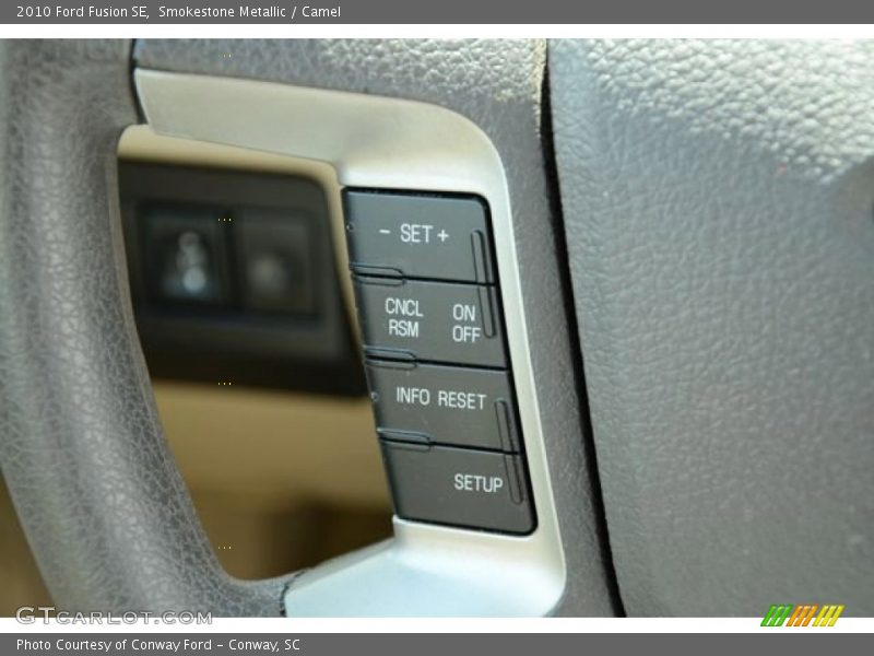 Smokestone Metallic / Camel 2010 Ford Fusion SE