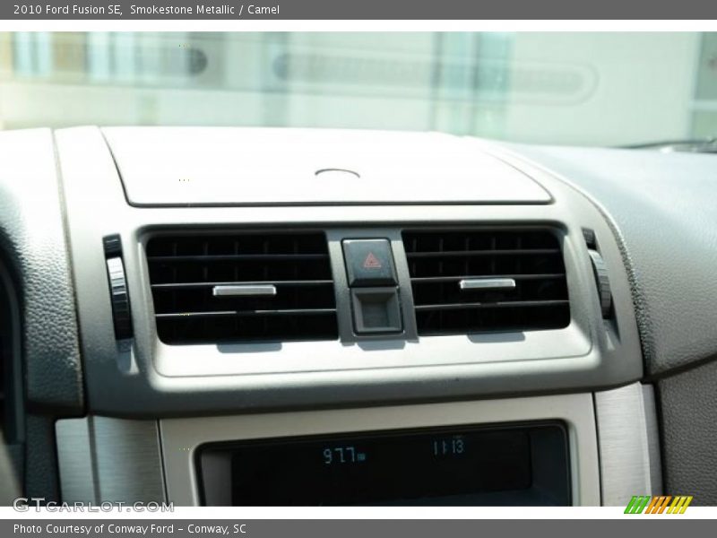 Smokestone Metallic / Camel 2010 Ford Fusion SE