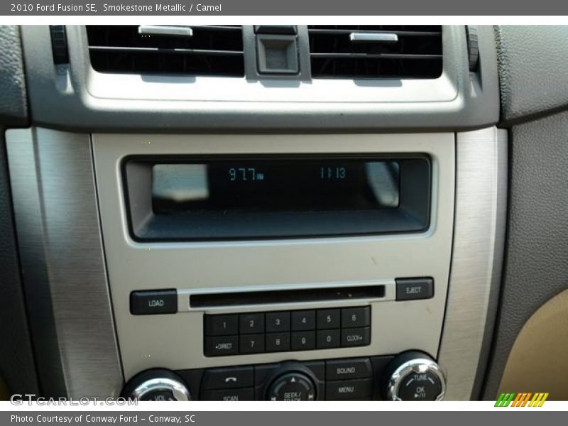 Smokestone Metallic / Camel 2010 Ford Fusion SE