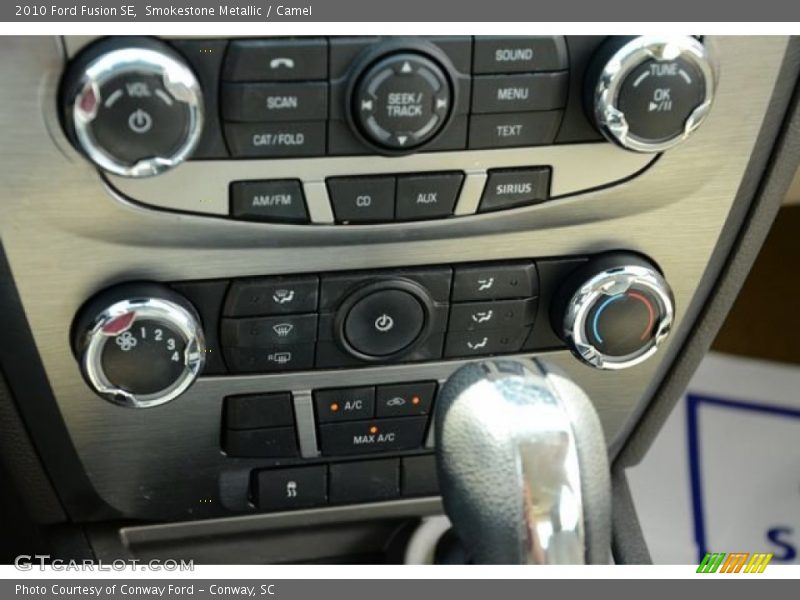 Smokestone Metallic / Camel 2010 Ford Fusion SE