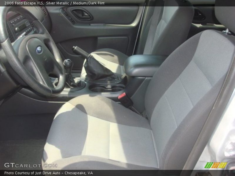Silver Metallic / Medium/Dark Flint 2006 Ford Escape XLS