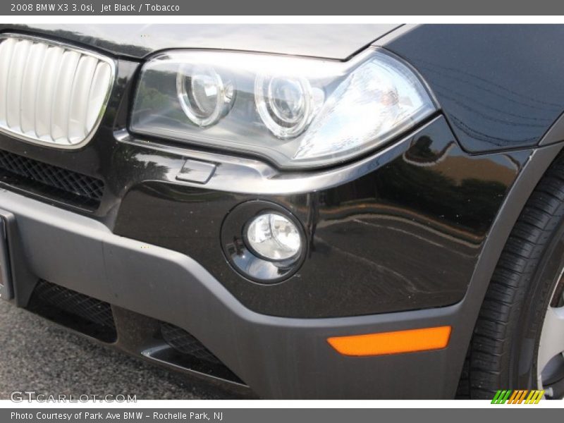 Jet Black / Tobacco 2008 BMW X3 3.0si