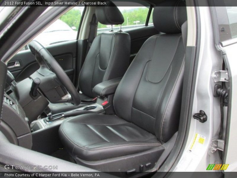 Ingot Silver Metallic / Charcoal Black 2012 Ford Fusion SEL