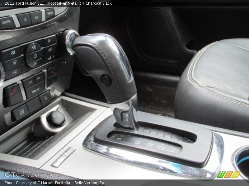 Ingot Silver Metallic / Charcoal Black 2012 Ford Fusion SEL