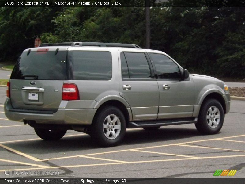 Vapor Silver Metallic / Charcoal Black 2009 Ford Expedition XLT