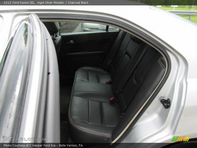 Ingot Silver Metallic / Charcoal Black 2012 Ford Fusion SEL