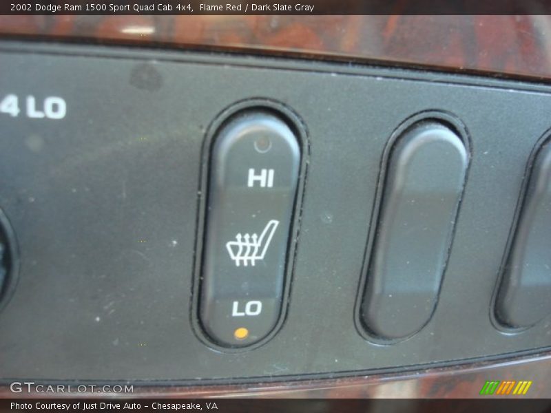 Flame Red / Dark Slate Gray 2002 Dodge Ram 1500 Sport Quad Cab 4x4