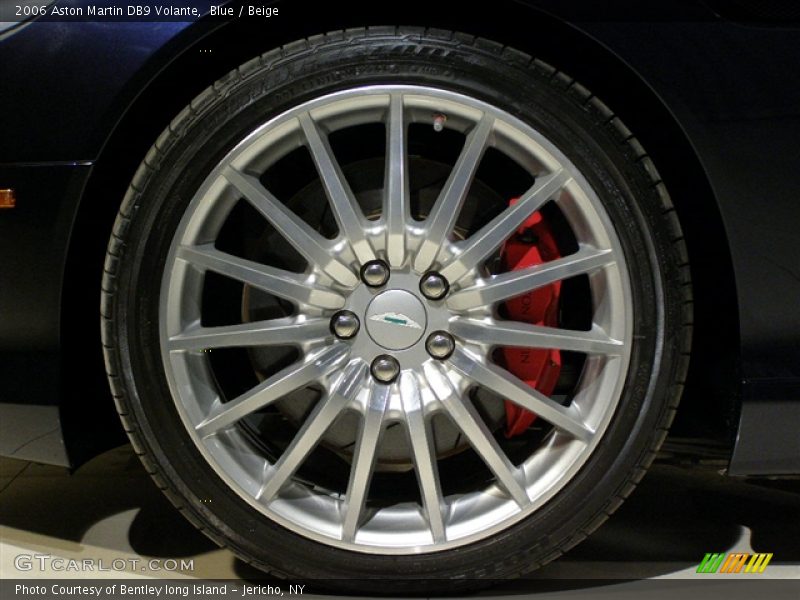 Blue / Beige 2006 Aston Martin DB9 Volante