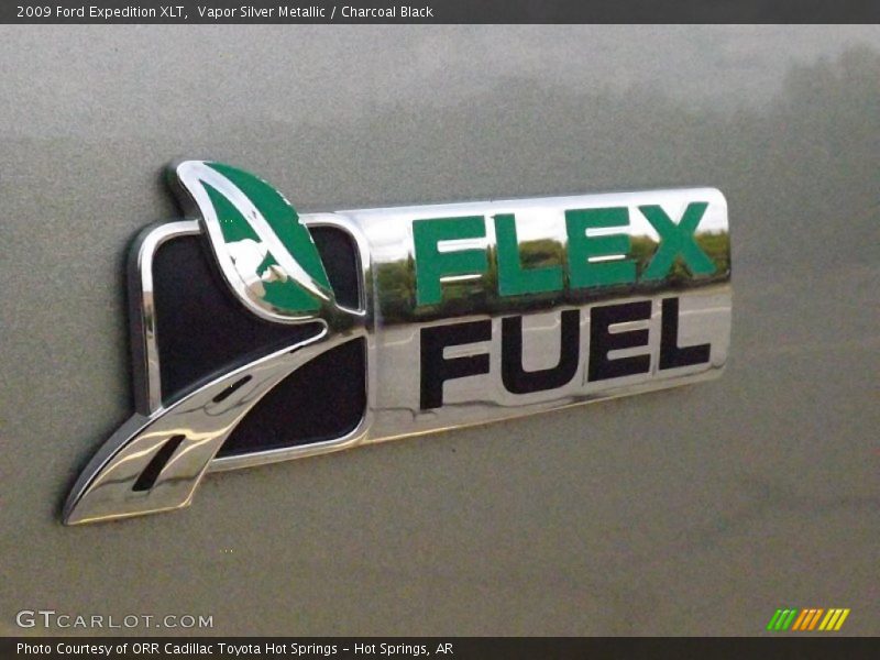 Vapor Silver Metallic / Charcoal Black 2009 Ford Expedition XLT