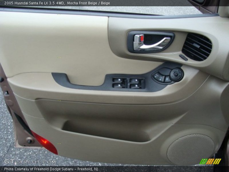 Mocha Frost Beige / Beige 2005 Hyundai Santa Fe LX 3.5 4WD