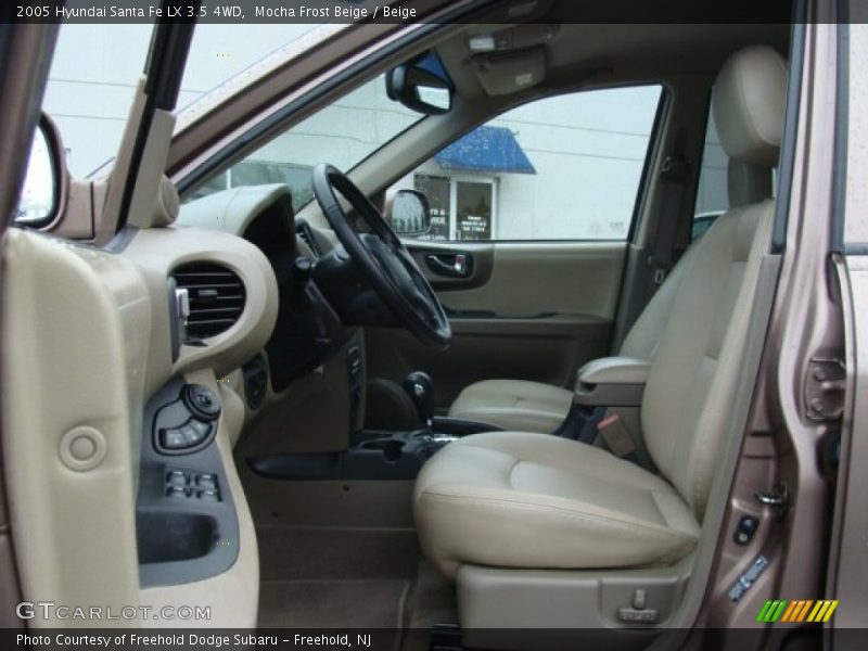 Mocha Frost Beige / Beige 2005 Hyundai Santa Fe LX 3.5 4WD