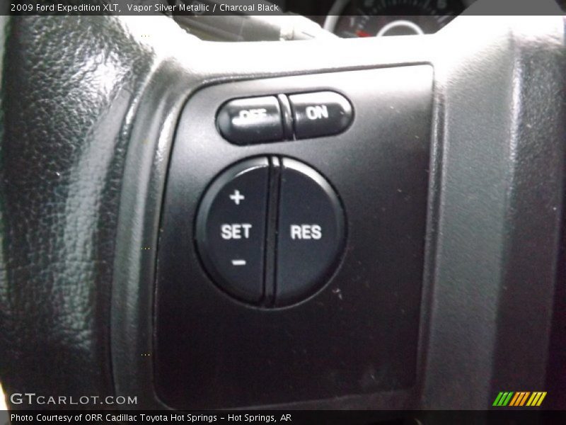 Vapor Silver Metallic / Charcoal Black 2009 Ford Expedition XLT