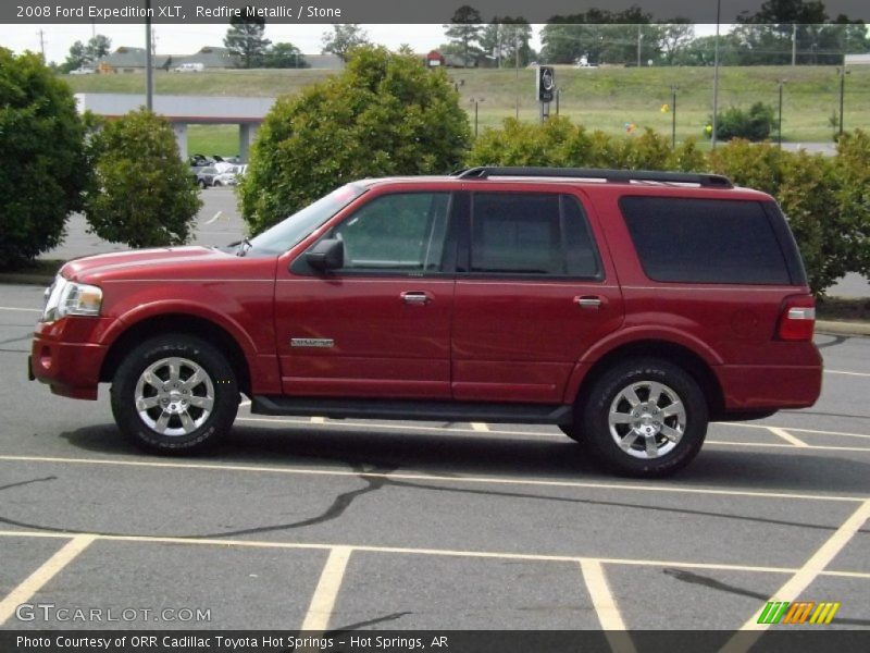 Redfire Metallic / Stone 2008 Ford Expedition XLT