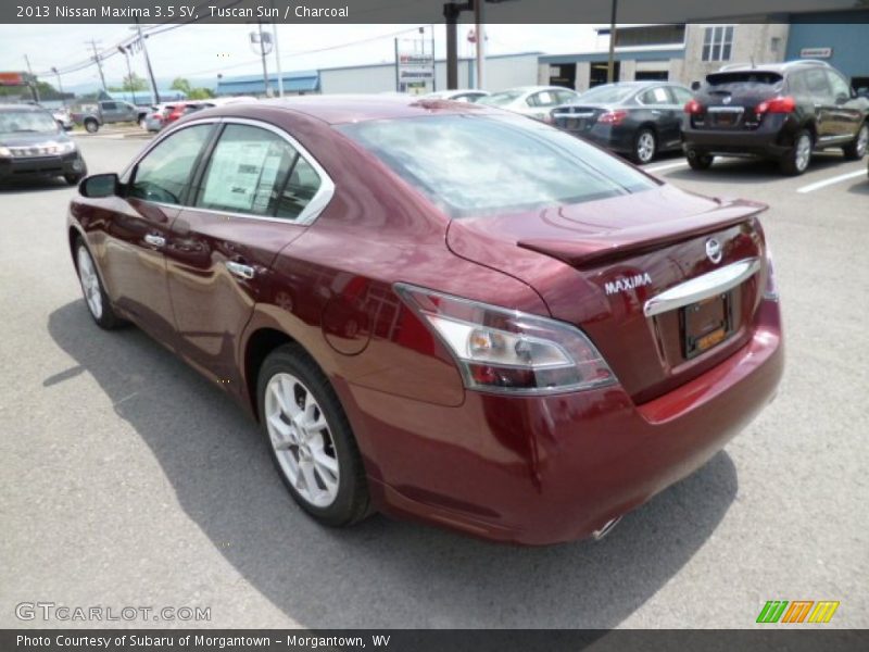Tuscan Sun / Charcoal 2013 Nissan Maxima 3.5 SV