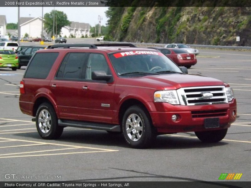 Redfire Metallic / Stone 2008 Ford Expedition XLT