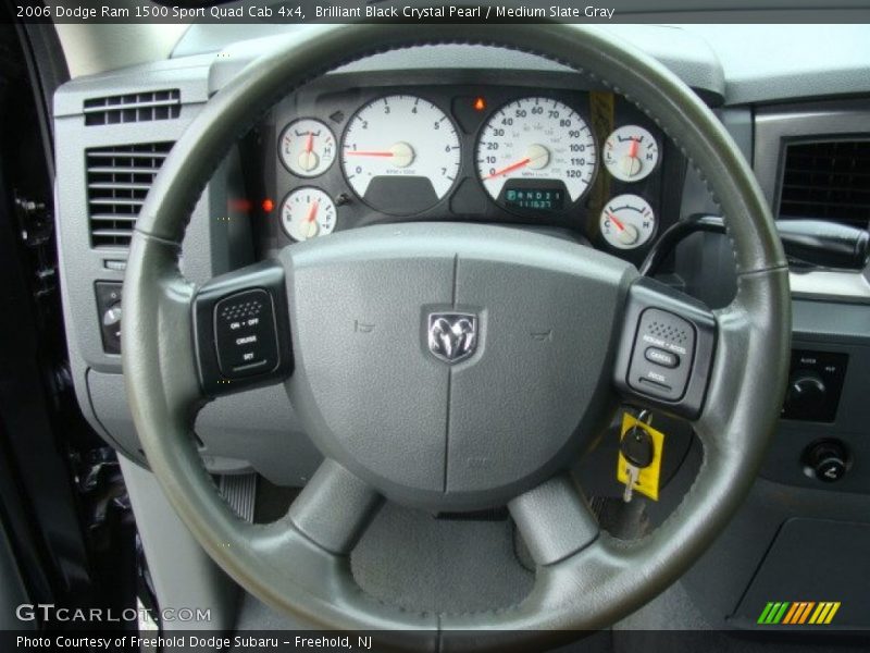  2006 Ram 1500 Sport Quad Cab 4x4 Steering Wheel
