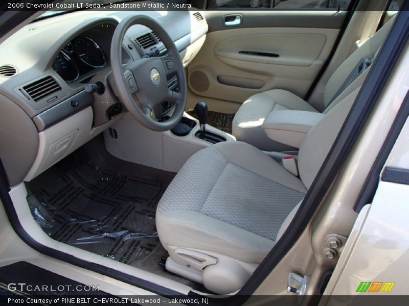  2006 Cobalt LT Sedan Neutral Interior
