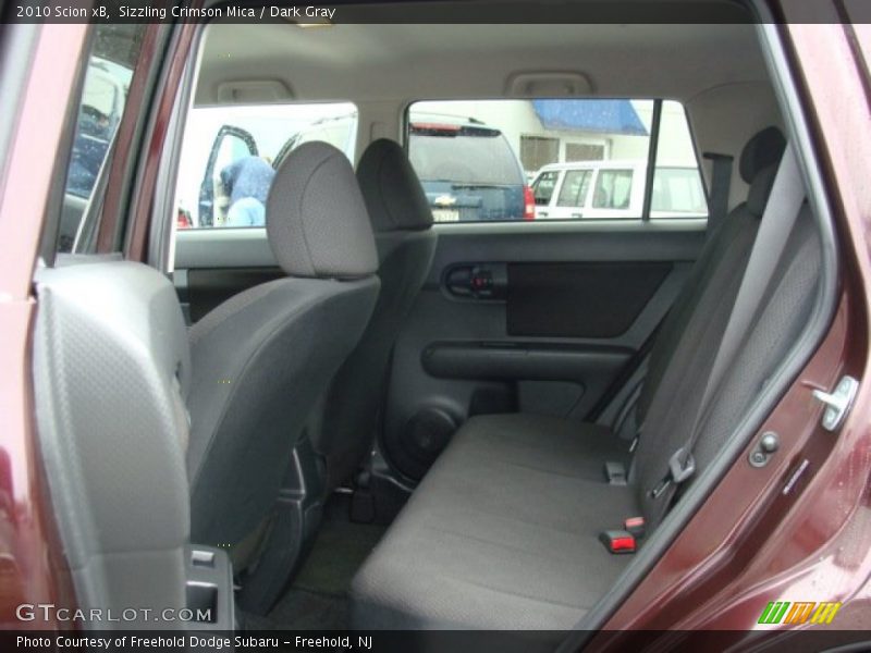 Sizzling Crimson Mica / Dark Gray 2010 Scion xB