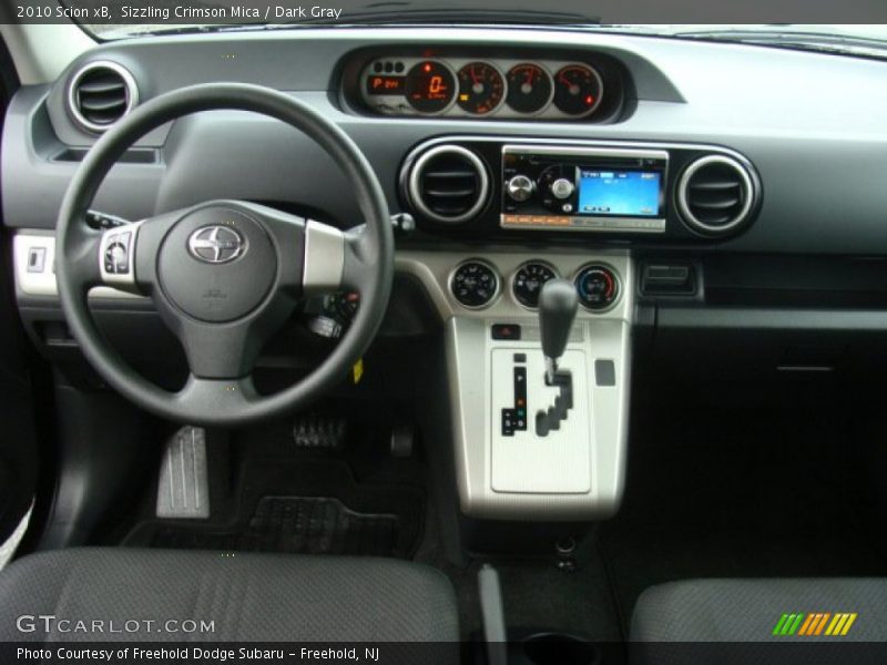 Sizzling Crimson Mica / Dark Gray 2010 Scion xB