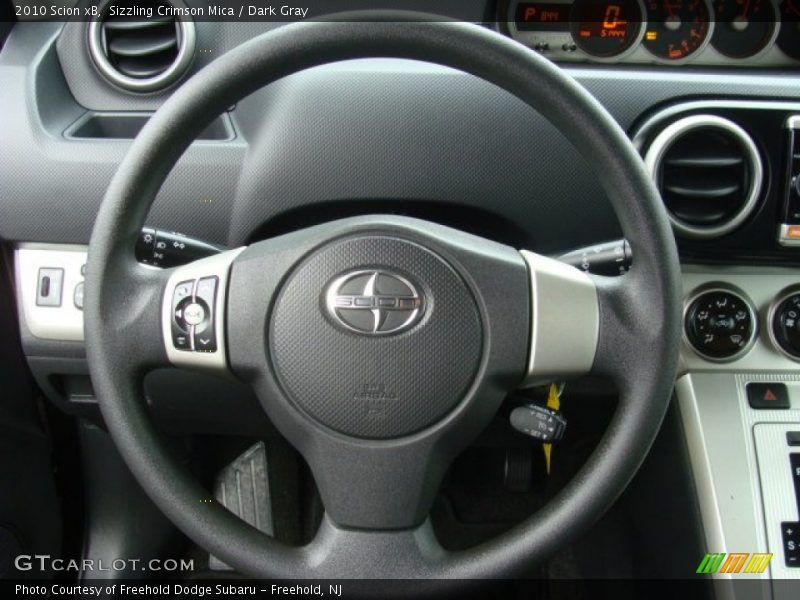 Sizzling Crimson Mica / Dark Gray 2010 Scion xB