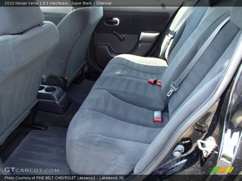Super Black / Charcoal 2010 Nissan Versa 1.8 S Hatchback
