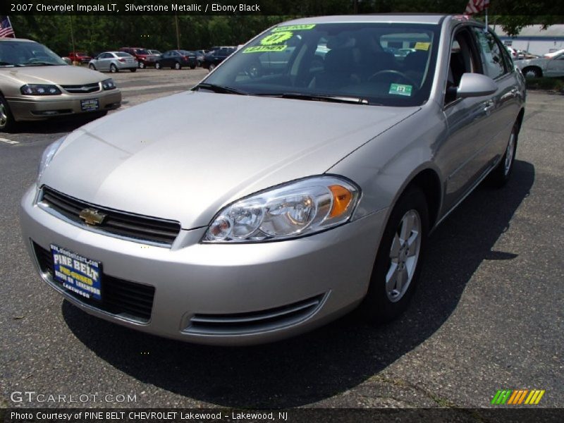 Silverstone Metallic / Ebony Black 2007 Chevrolet Impala LT
