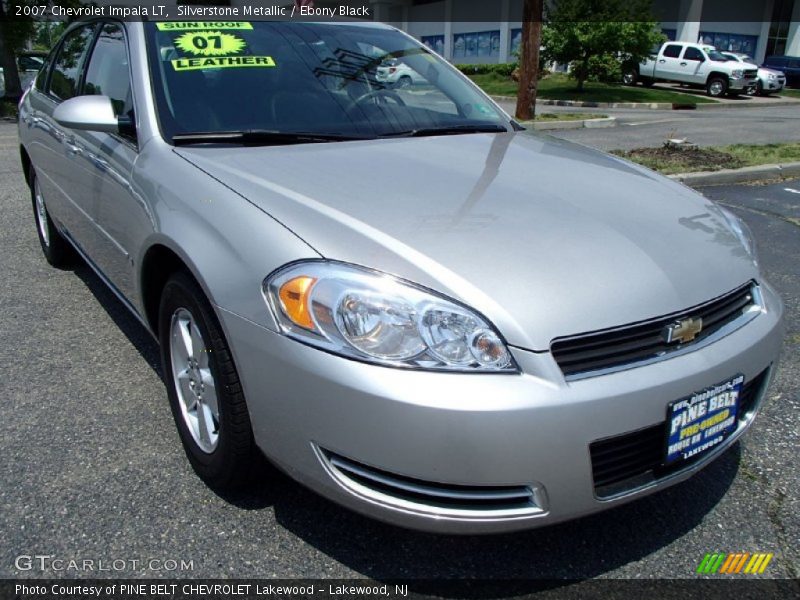 Silverstone Metallic / Ebony Black 2007 Chevrolet Impala LT