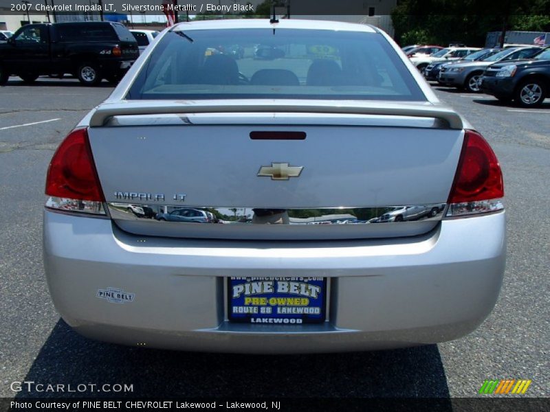 Silverstone Metallic / Ebony Black 2007 Chevrolet Impala LT