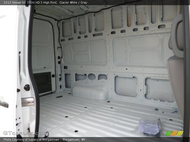 Glacier White / Gray 2013 Nissan NV 3500 HD S High Roof