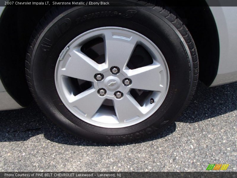 Silverstone Metallic / Ebony Black 2007 Chevrolet Impala LT