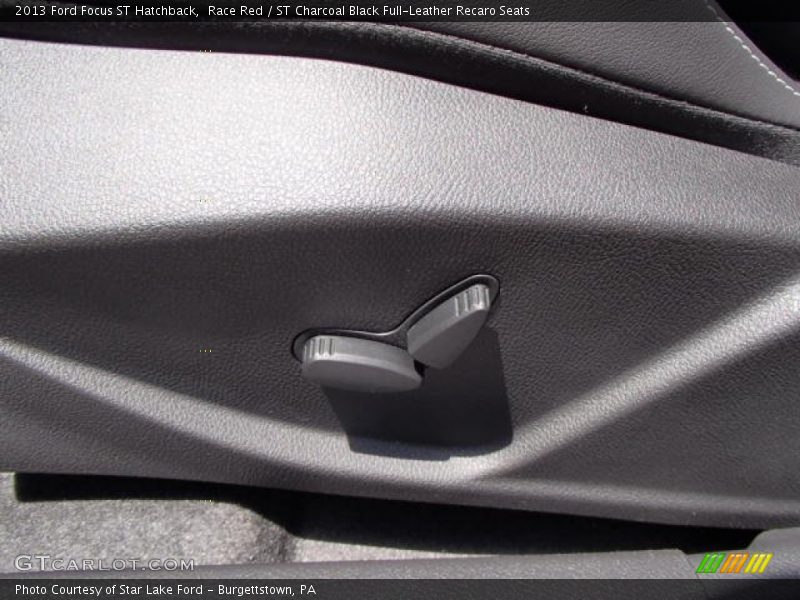 Race Red / ST Charcoal Black Full-Leather Recaro Seats 2013 Ford Focus ST Hatchback