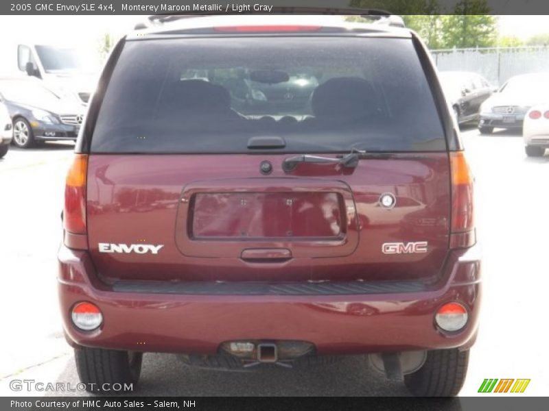 Monterey Maroon Metallic / Light Gray 2005 GMC Envoy SLE 4x4