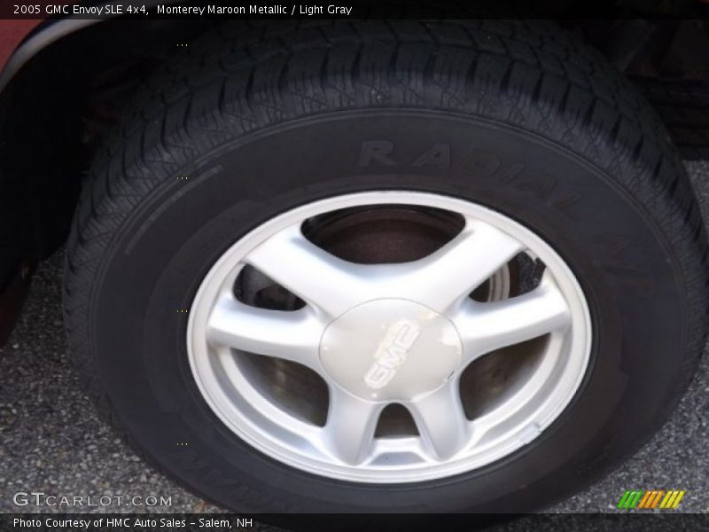 Monterey Maroon Metallic / Light Gray 2005 GMC Envoy SLE 4x4