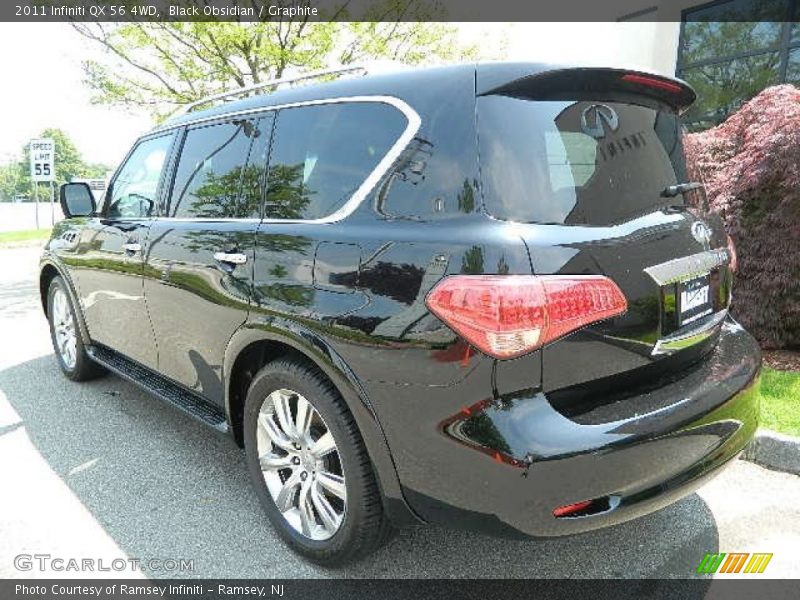 Black Obsidian / Graphite 2011 Infiniti QX 56 4WD