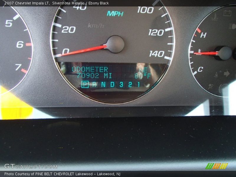 Silverstone Metallic / Ebony Black 2007 Chevrolet Impala LT
