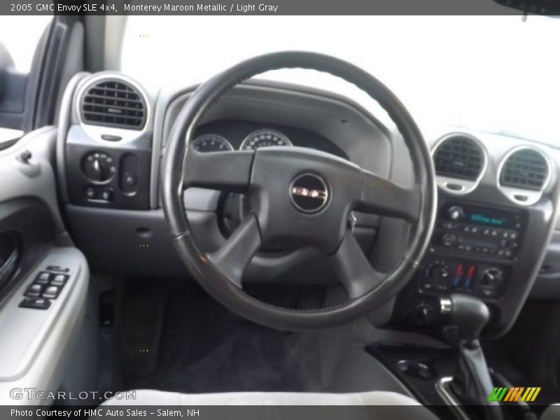 Monterey Maroon Metallic / Light Gray 2005 GMC Envoy SLE 4x4