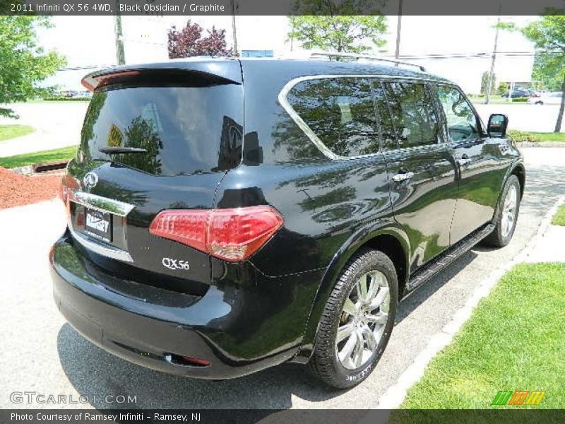 Black Obsidian / Graphite 2011 Infiniti QX 56 4WD