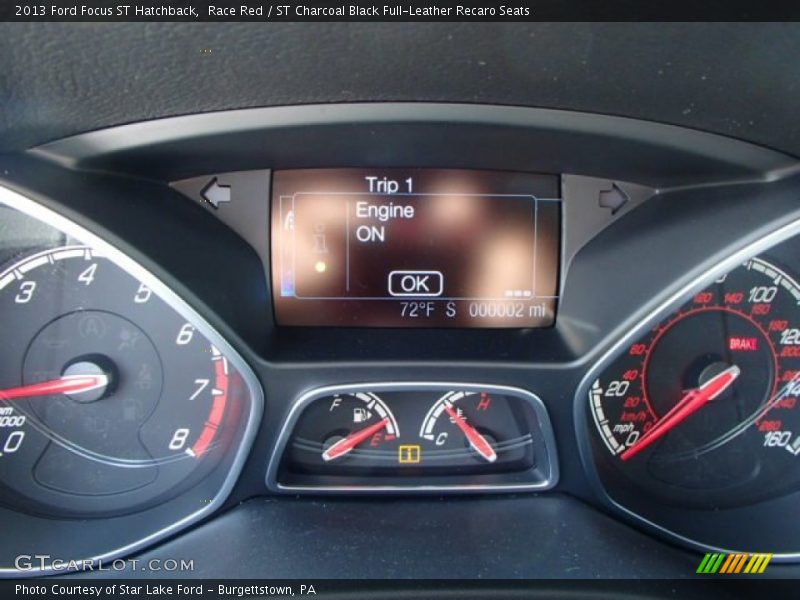  2013 Focus ST Hatchback ST Hatchback Gauges