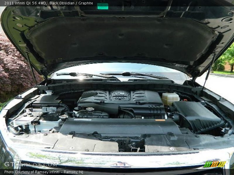 Black Obsidian / Graphite 2011 Infiniti QX 56 4WD