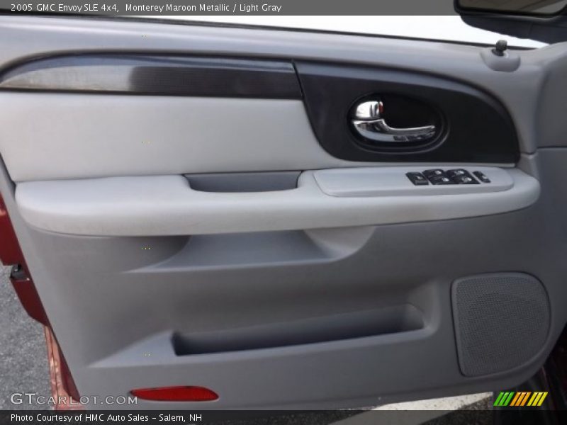 Monterey Maroon Metallic / Light Gray 2005 GMC Envoy SLE 4x4