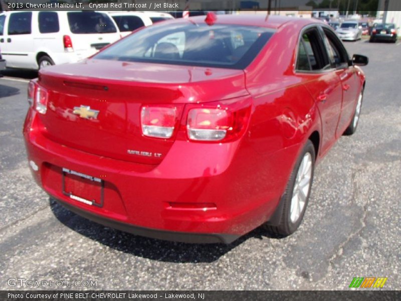 Crystal Red Tintcoat / Jet Black 2013 Chevrolet Malibu LT