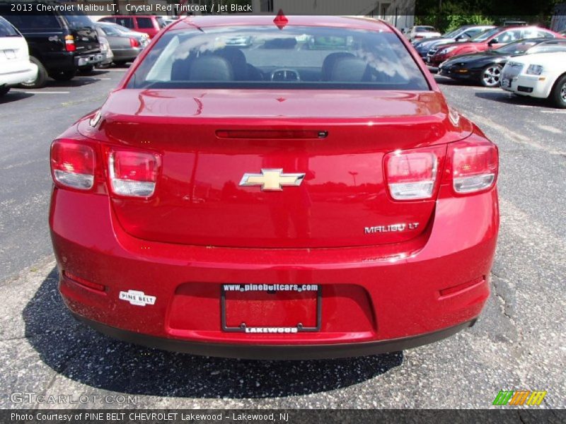 Crystal Red Tintcoat / Jet Black 2013 Chevrolet Malibu LT