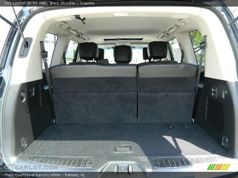  2011 QX 56 4WD Trunk