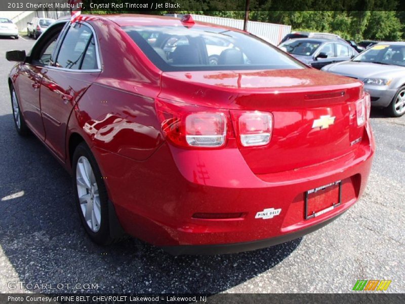 Crystal Red Tintcoat / Jet Black 2013 Chevrolet Malibu LT