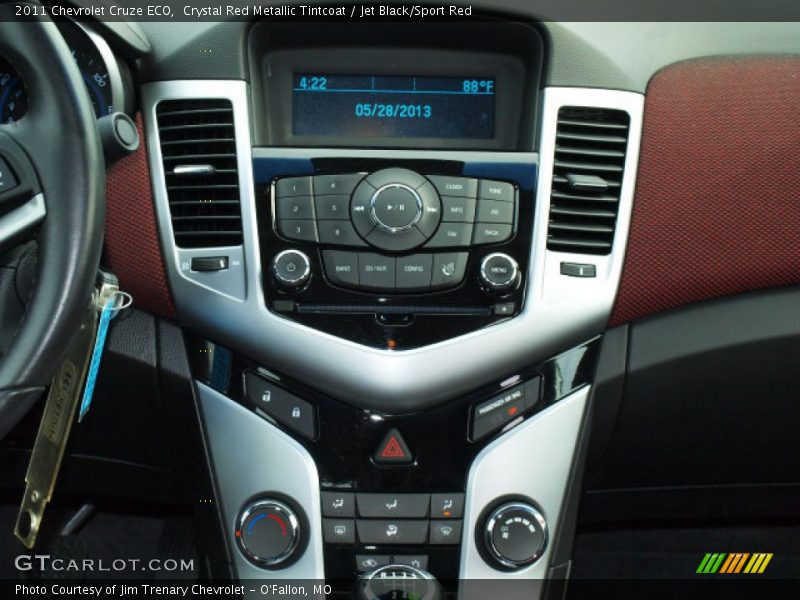 Controls of 2011 Cruze ECO