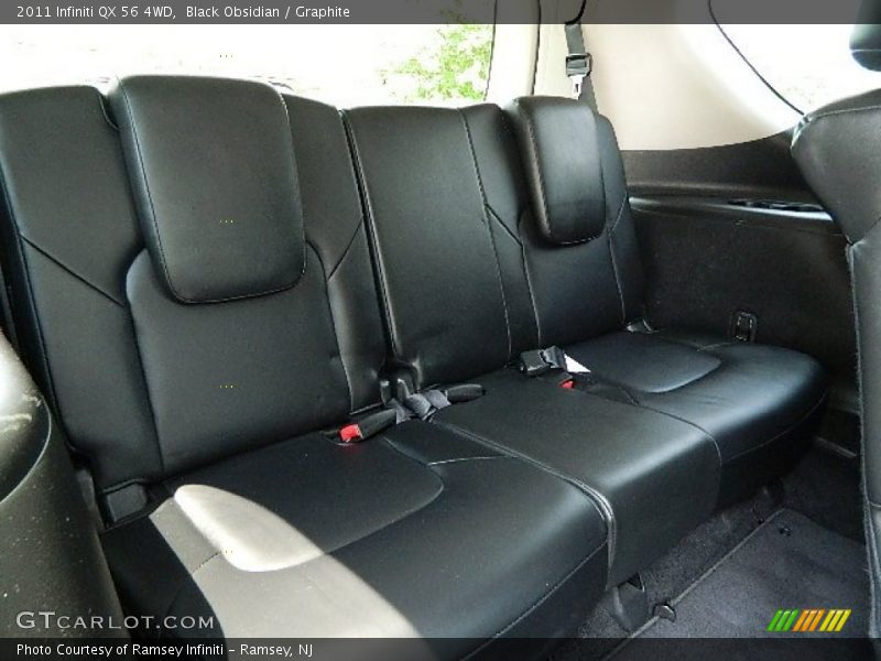 Rear Seat of 2011 QX 56 4WD