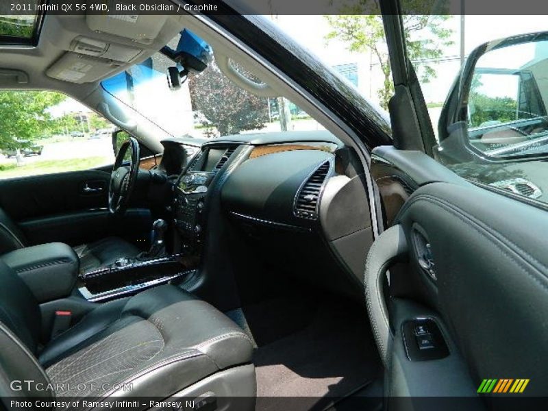 Black Obsidian / Graphite 2011 Infiniti QX 56 4WD