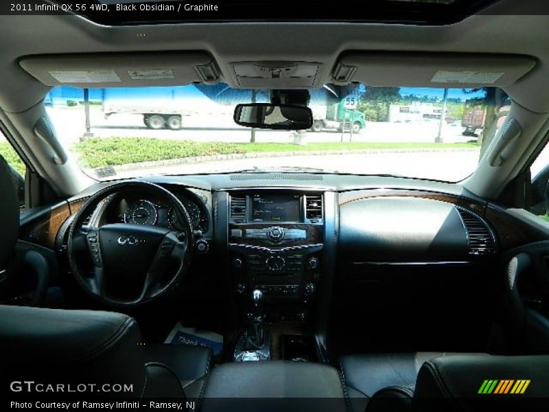 Black Obsidian / Graphite 2011 Infiniti QX 56 4WD
